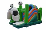 Inflatable football bounce house with slide FWZ378