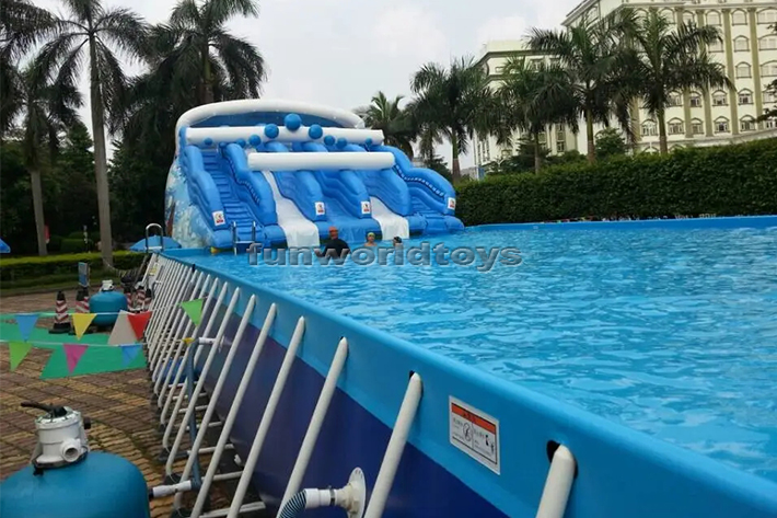 Large Swimmimg Pool Outdoors FWWG22