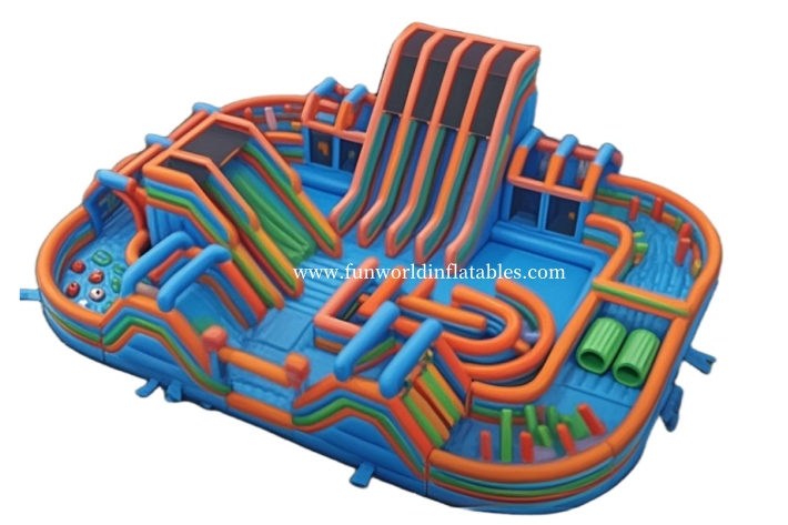 Large Obstacle Inflatable Theme Park FWF181