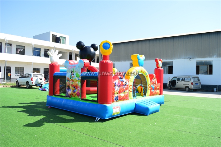Mickey Mouse Inflatable Toddler Park FWF145