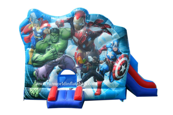 Party Jumping Castle Superhero Bounce House FWC417