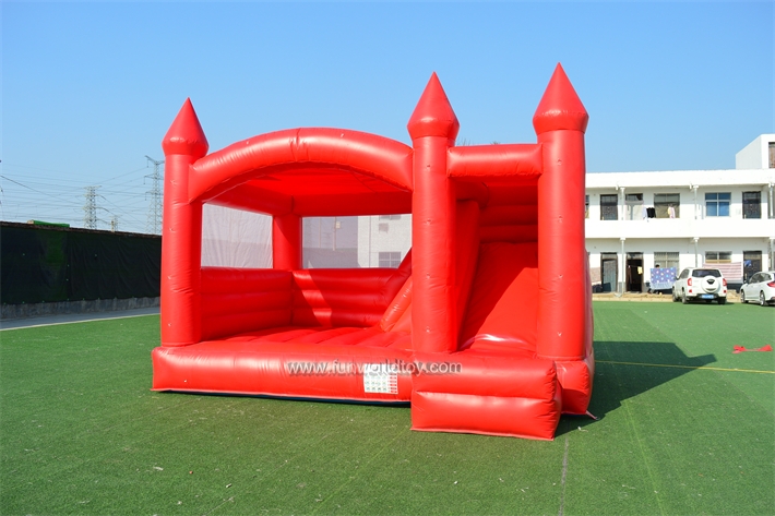 Red Wedding Bouncy Castle FWW53
