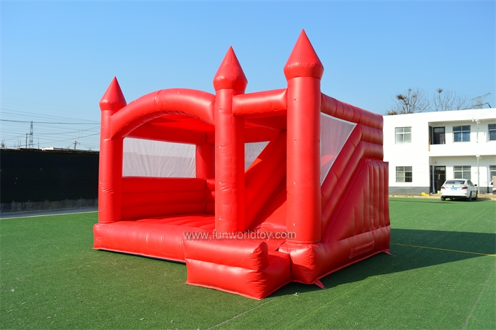 Red Wedding Bouncy Castle FWW53