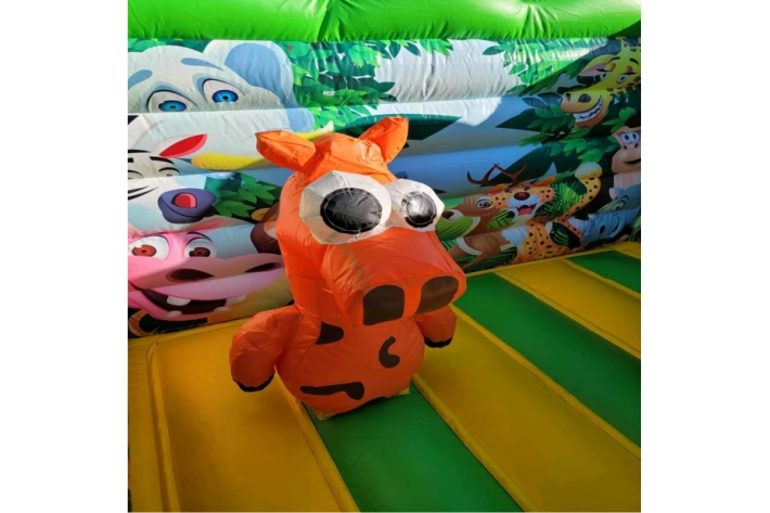Safari Animal Theme Inflatable Castle FWC413
