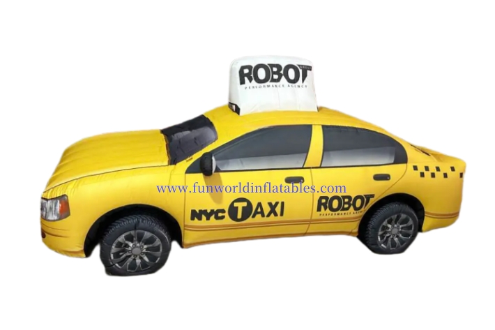 Advertising Inflatable Car Model Yellow Taxi FWM124