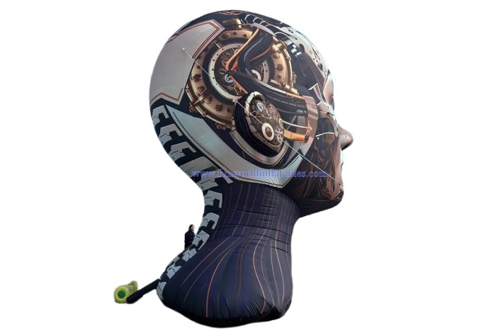 8-meter-tall Ai Head Inflatable Balloon FWM121