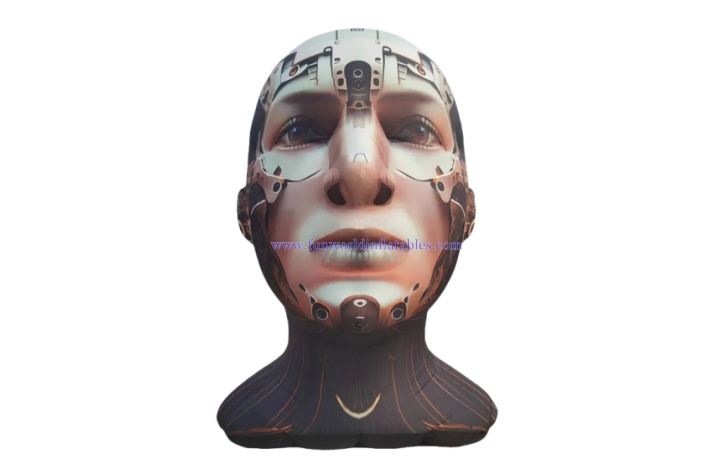 8-meter-tall Ai Head Inflatable Balloon FWM121